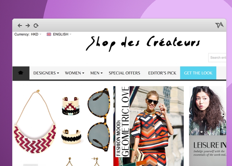 Hong Kong online shopping Shop des Createurs