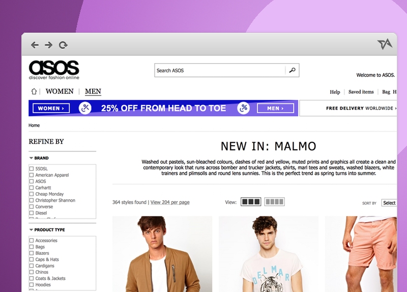 Hong Kong online shopping ASOS