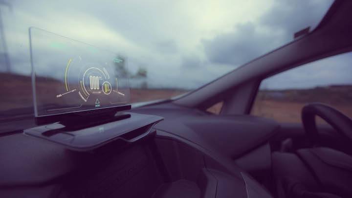Exploride in car HUD 1
