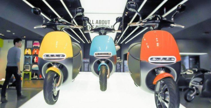 Gogoro electric scooter