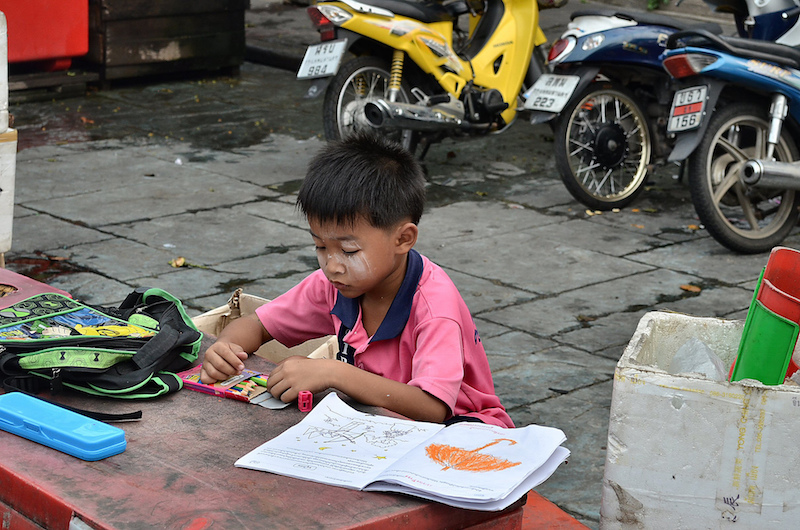 After school activities in Thailand. Photo credit: runran.